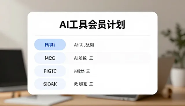 AI工具会员计划如何选型?性能表现是关键